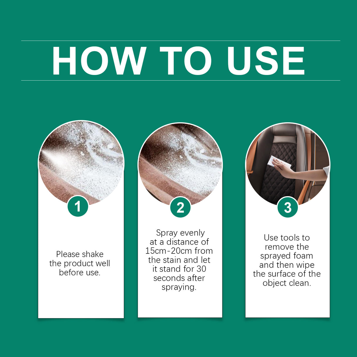 Car Interior Foam Cleaner - V.I.P Digital Presence