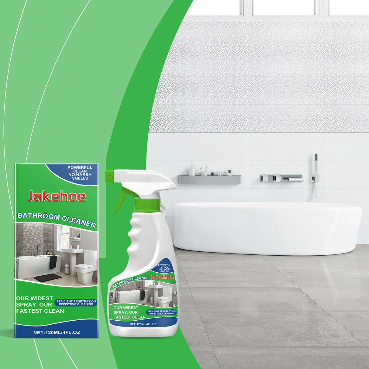 Bathroom Cleaner, Wash Bathtub Sink Toilet Toilet Tile Decontamination Cleaning Spray - V.I.P Digital Presence