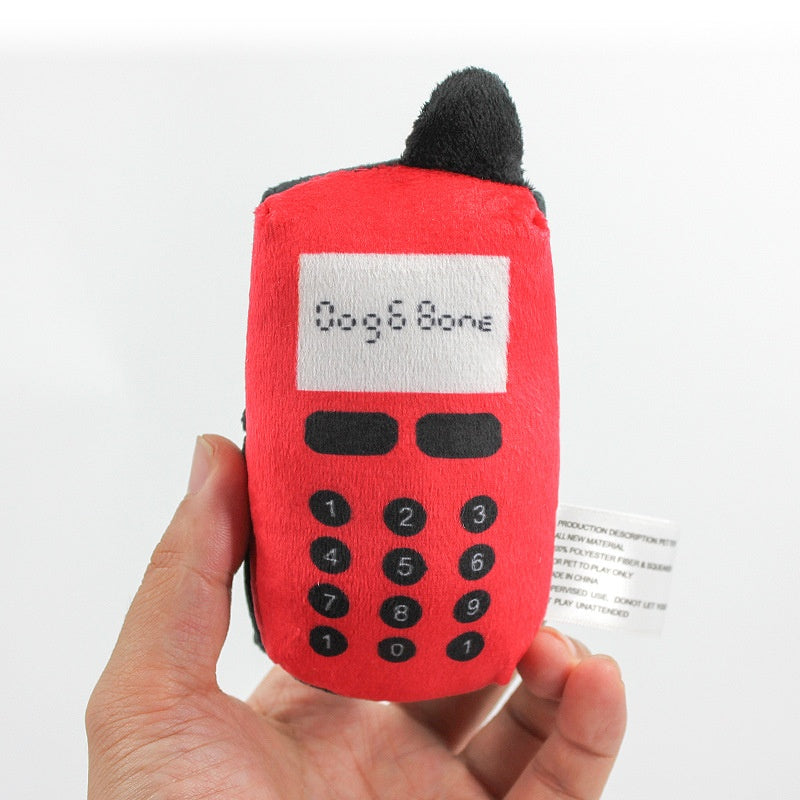 Blue Super Soft Phone Dog Sound Toy Training Interactive Toy Biting and Tearing Toy Cat Teasing Toy - V.I.P Digital Presence