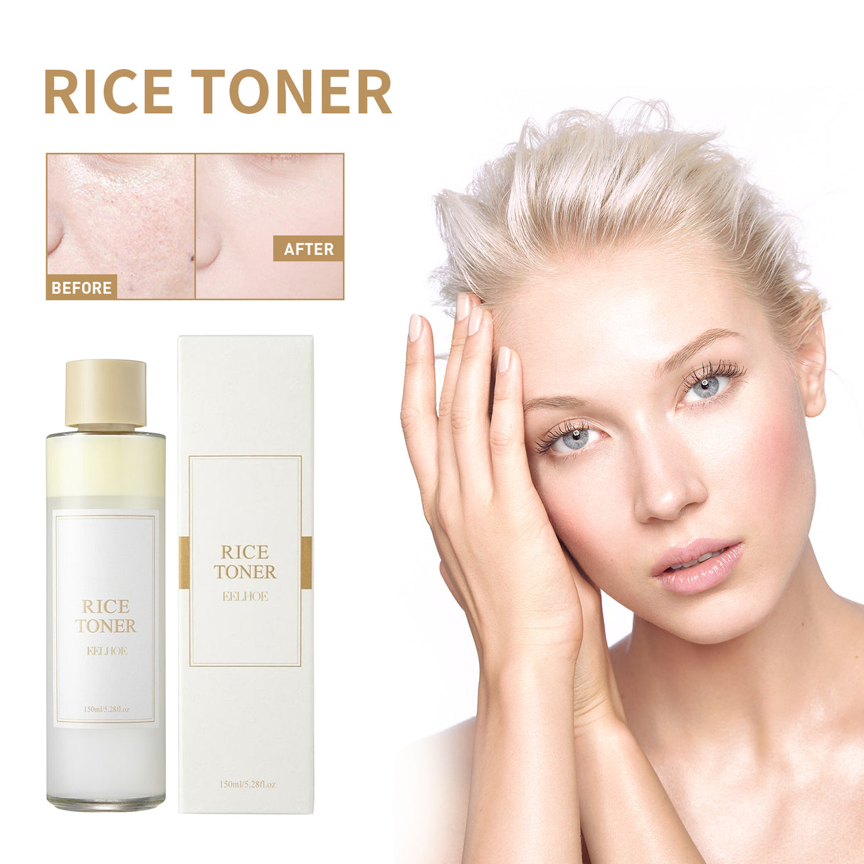 Rice Toner Deeply Hydrates And Repairs Skin Barrier, Firming And Moisturizing Facial Skin Toner - V.I.P Digital Presence
