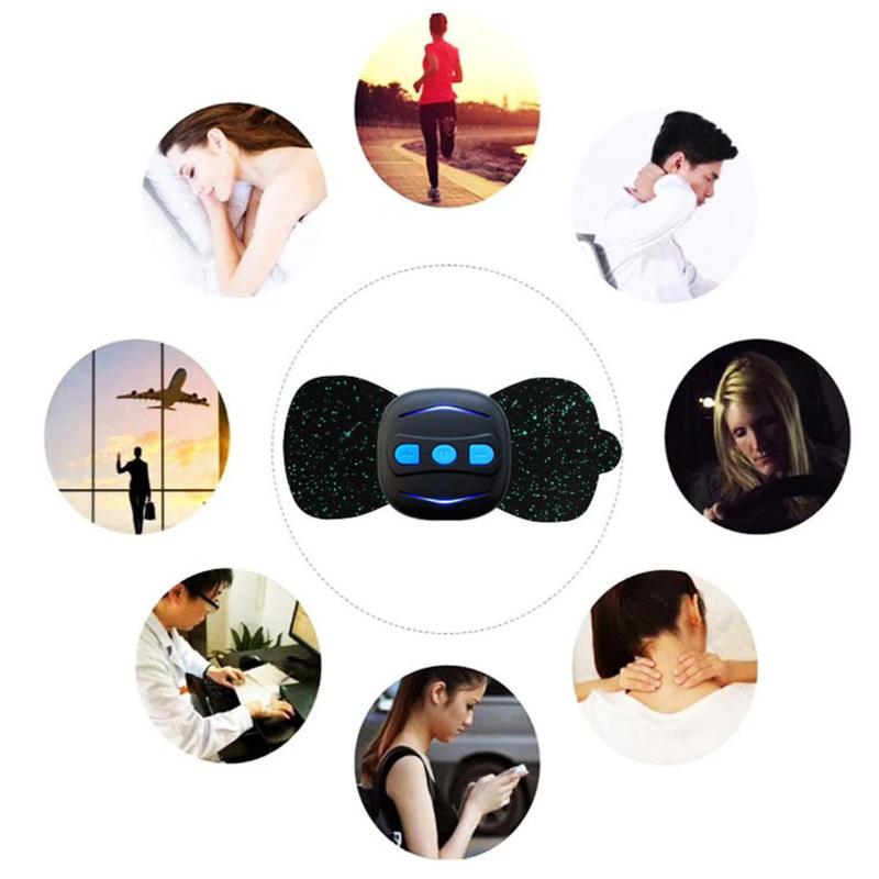 Massager Charging Mini Portable Massage Stickers Neck Stickers Cervical Vertebra Physiotherapy Instrument - V.I.P Digital Presence