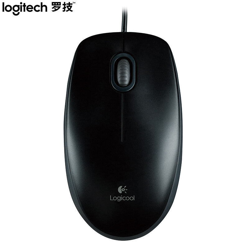 Logitech M100r wired mouse laptop office home universal USB business mouse - V.I.P Digital Presence