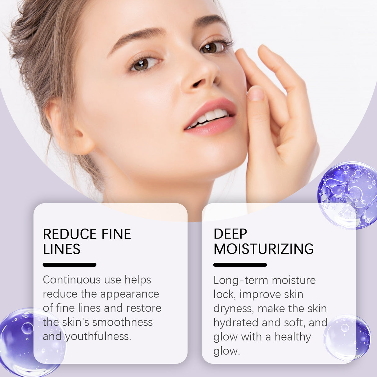 Facial Essence, Gentle Moisturizing, Moisturizing, Firming, Brightening And Rejuvenating Care Essence