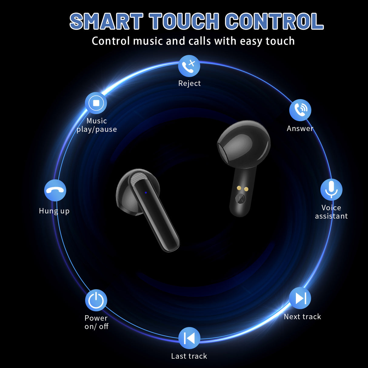 AKZ-S18 power bank tws earbuds, TW wireless BT earbuds, tws earbuds with power bank - V.I.P Digital Presence