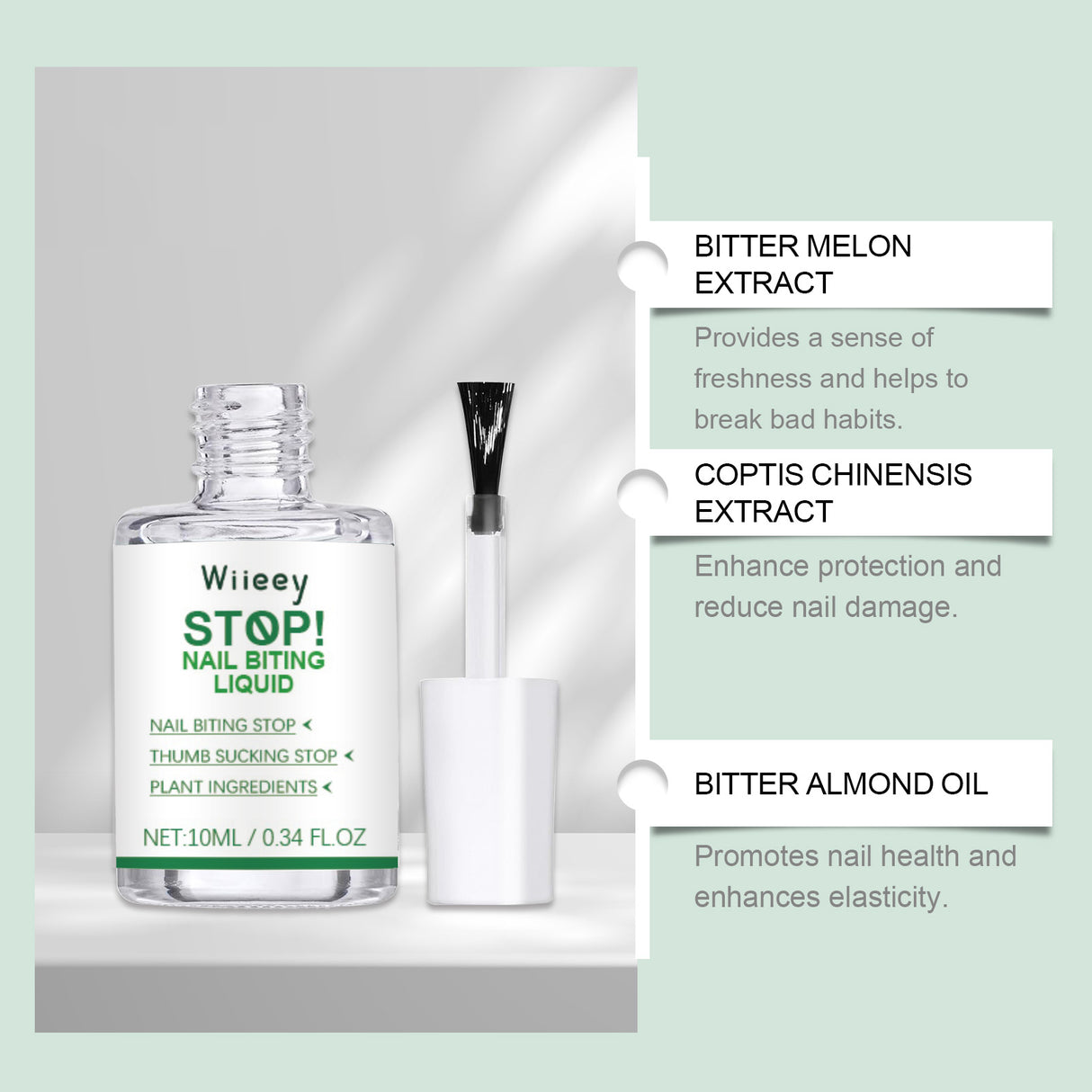 Anti-Biting Nail Care Bitter Lotion Mild Ingredients For Children Eating Hand Bitters To Protect Against Nail Biting Bitter