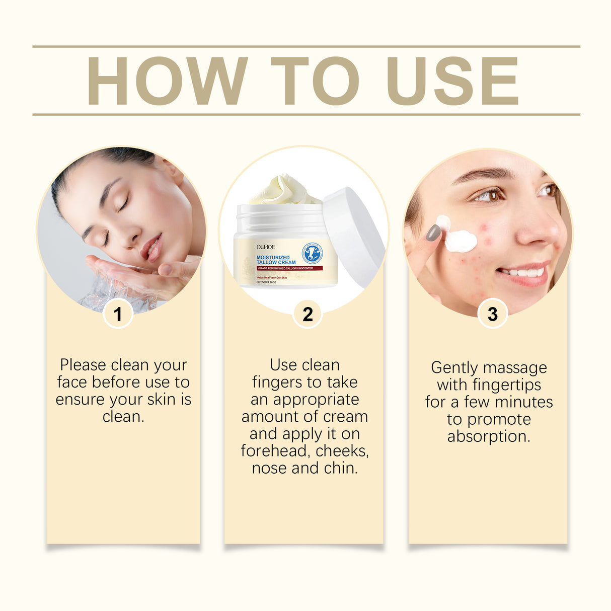 Tallow Moisturizing Cream Tallow Moisturizing Cream For Delicate Face And Skin