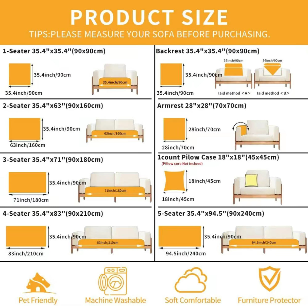 SofaEase Protective Cover