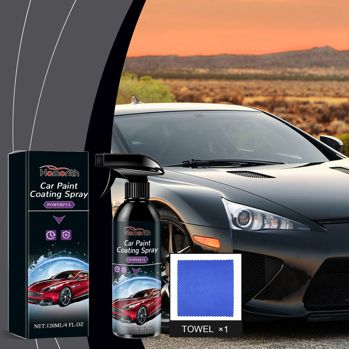 Multi-Functional Car Paint Coating Spray Car Paint Maintenance Antifouling And Waterproof Maintenance Coating Agent - V.I.P Digital Presence