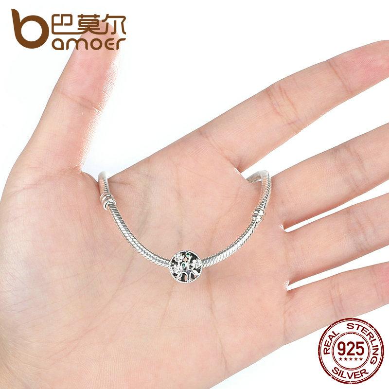BAMOER 925 Sterling Silver Tree of Life Bead Charms fit Bracelets SCC115 - V.I.P Digital Presence