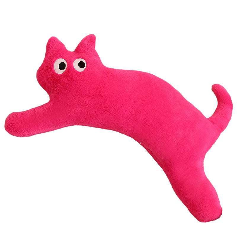 Dopamine Long Bar Cat Pillow Cat Plush Toy Living Room Cushion - V.I.P Digital Presence
