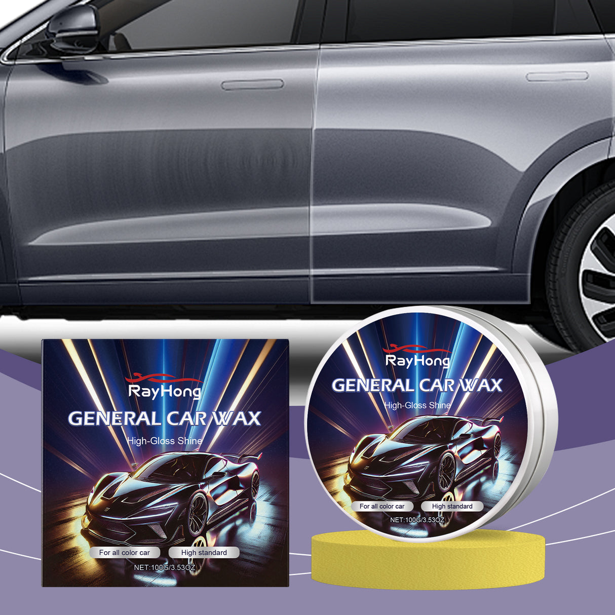 Car Paint Maintenance Cream Car Paint Scratch Care Polishing Waxing Cream Repair Tool - V.I.P Digital Presence