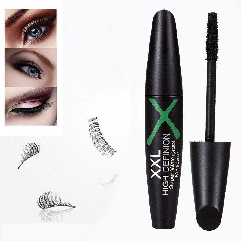 4D Dark Night Green Fork Waterproof Slender Long Curly Thick And Long Natural Lasting Non-Smudge Mascara - V.I.P Digital Presence