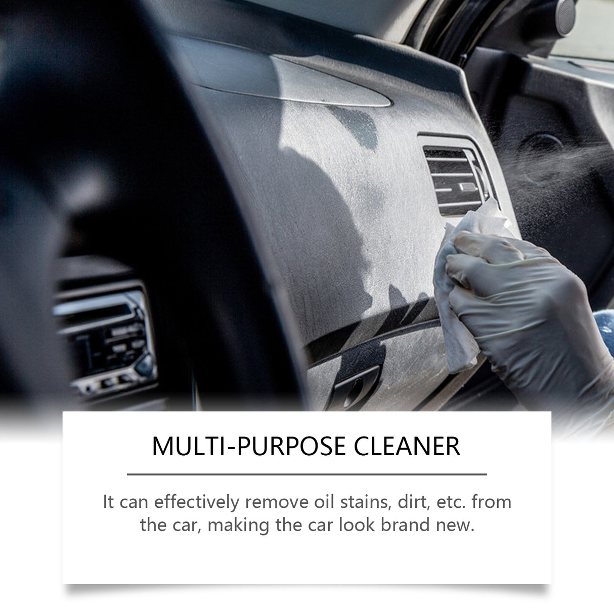 Multi-Functional Interior Cleaner The Interior Of The Steering Wheel Seat Is As Bright As A New Cleaner - V.I.P Digital Presence