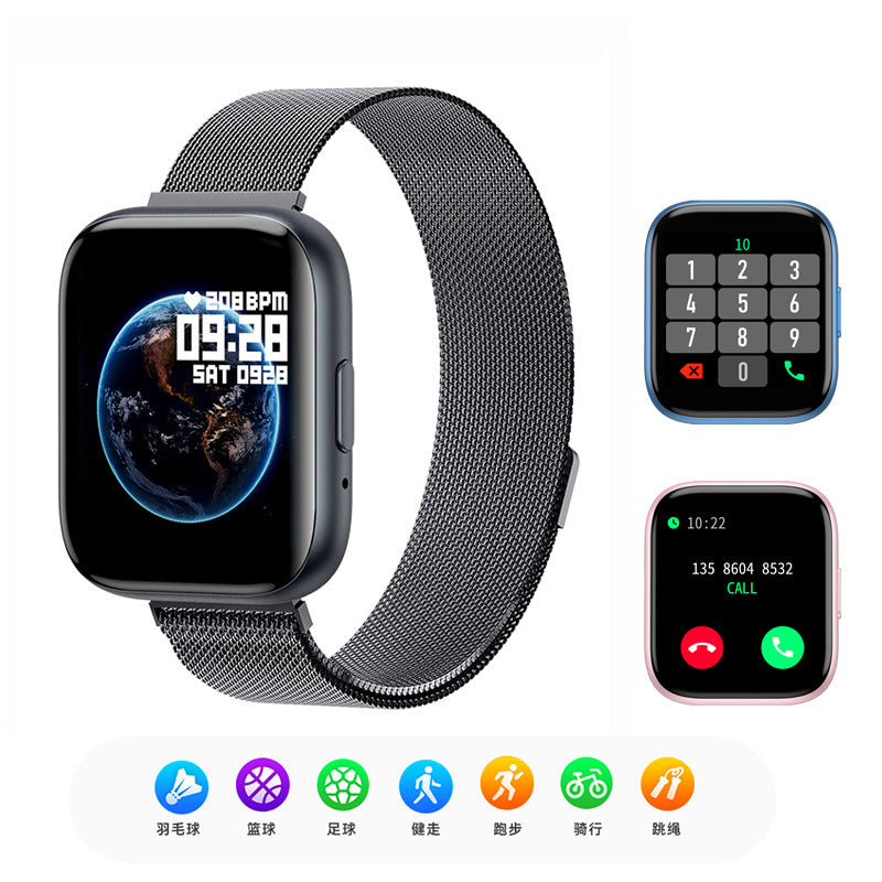 T99 Smart Bracelet Heart Rate Blood Pressure Blood Oxygen Bluetooth Phone Watch Music Bracelet Smart Watch - V.I.P Digital Presence