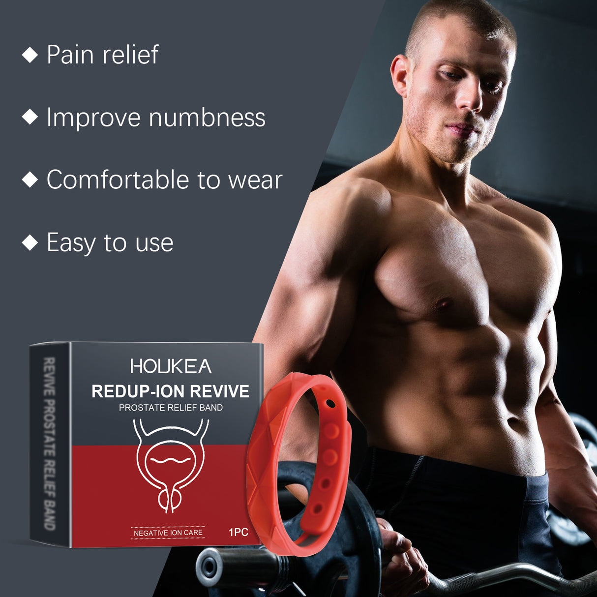 Men's Body Care Bracelet To Relieve Men's Discomfort Management Body Care Bracelet