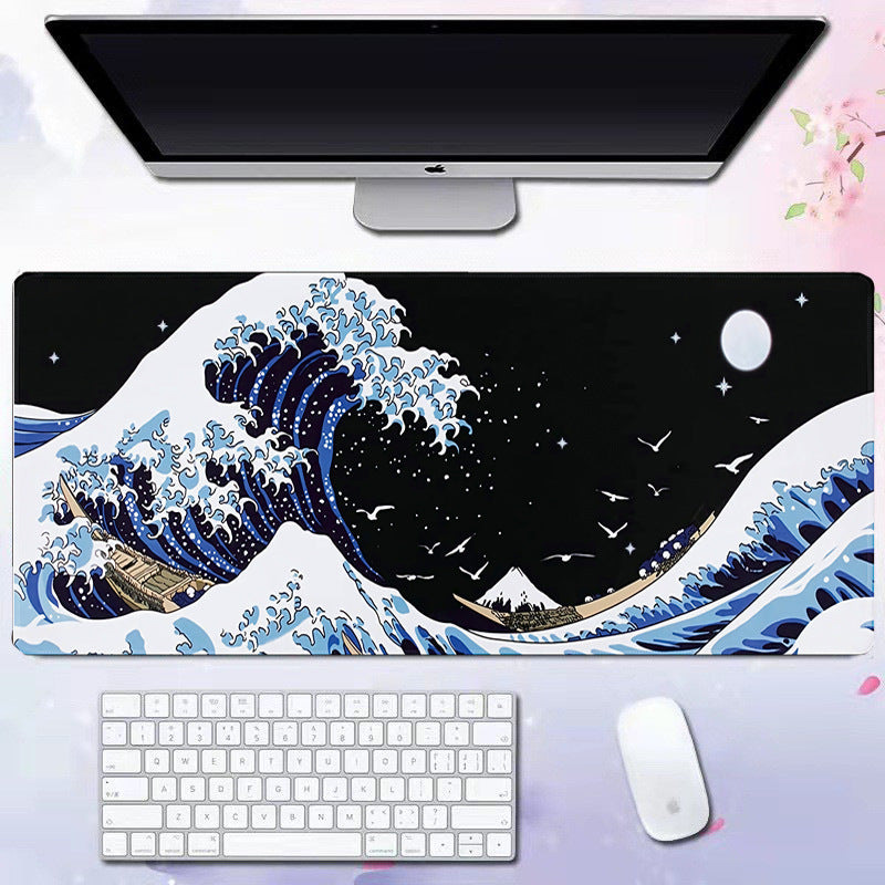 Wave mouse pad advertising game keyboard pad desk pad - V.I.P Digital Presence