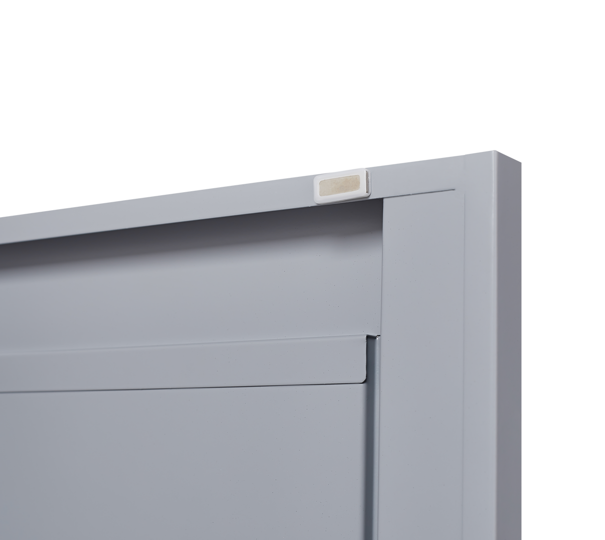 Grey metal kitchen storage cabinet, kitchen pantry storage cabinet with door and shelf, adjustable leveling feet - V.I.P Digital Presence