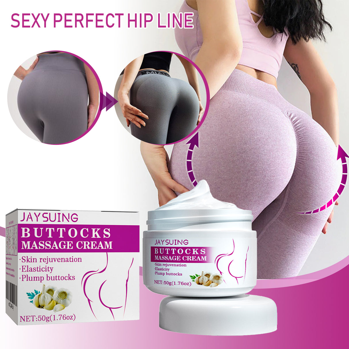 Hip Care Cream Firming And Lifting Hips Peach Hips Shaping Hips S-Curve Hips Care Cream