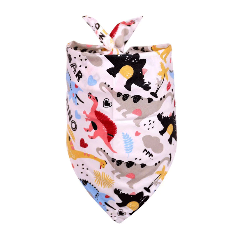Pet Accessories Summer Pet Drool Towel Fruit Style Pet Scarf Pure Cotton Dog Triangle Scarf - V.I.P Digital Presence