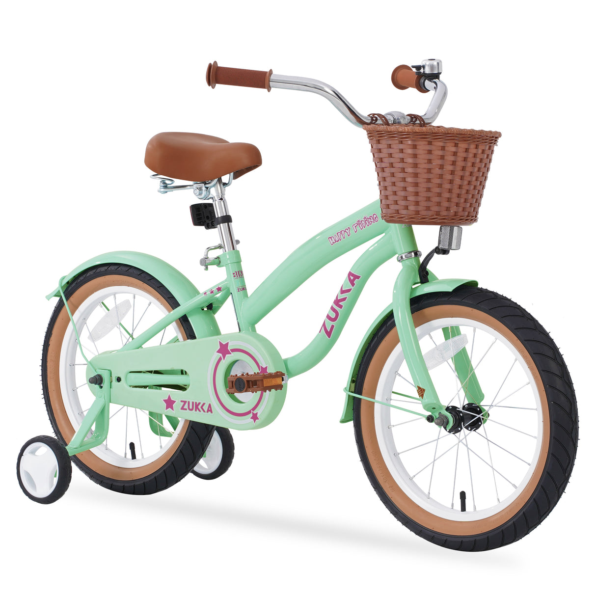 Multiple Colors,Girls Bike for 4-7 Years Old Kids,16 inch wheel , Training Wheels Included - V.I.P Digital Presence