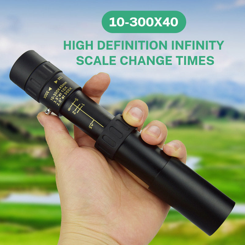 10-30×25 Zoom HD Portable Strong Binoculars Long Range Professional Spyglass Monocular Telescope Low Night Vision for Hunting - V.I.P Digital Presence