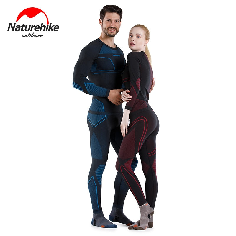 Naturehike Clearance promotion Quick-drying underwear suits for men and women skiing outdoor function wicking thermal underwear