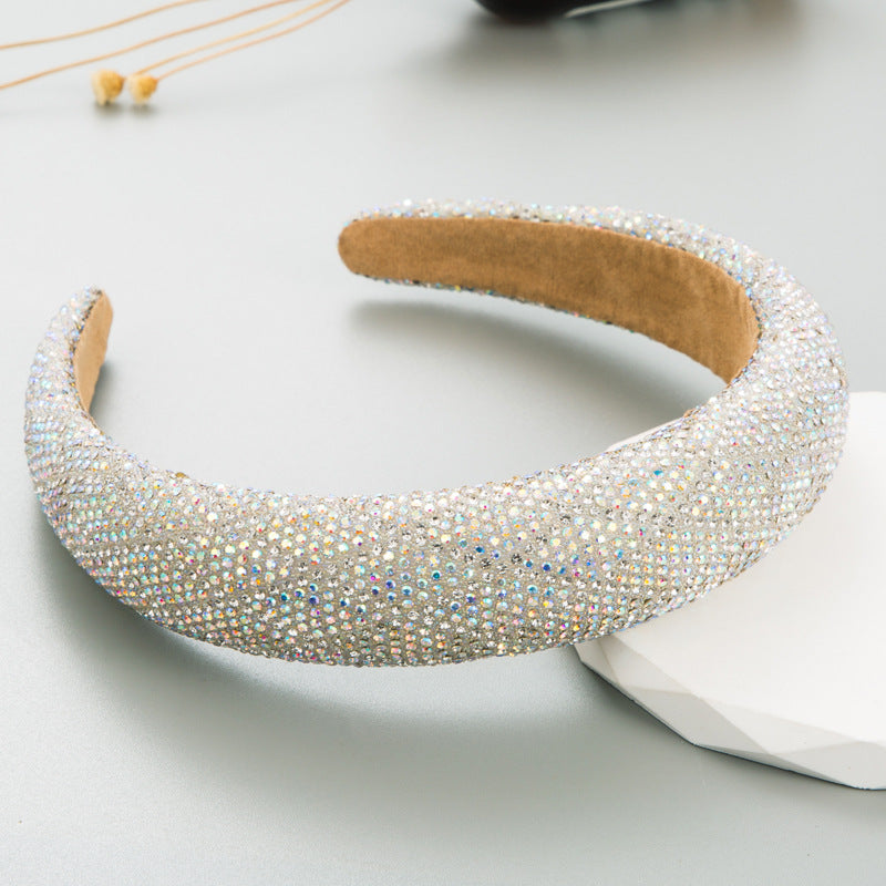 New Light Luxury Rhinestone Headband Ladies Korean Head Jewelry - V.I.P Digital Presence