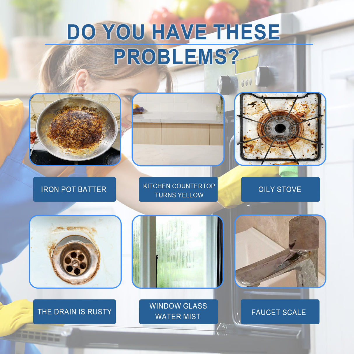 Multi Purpose Cleaning System, Gentle Decontamination Multi-Surface Foam Cleaner For Kitchen Cooktop Cookware - V.I.P Digital Presence