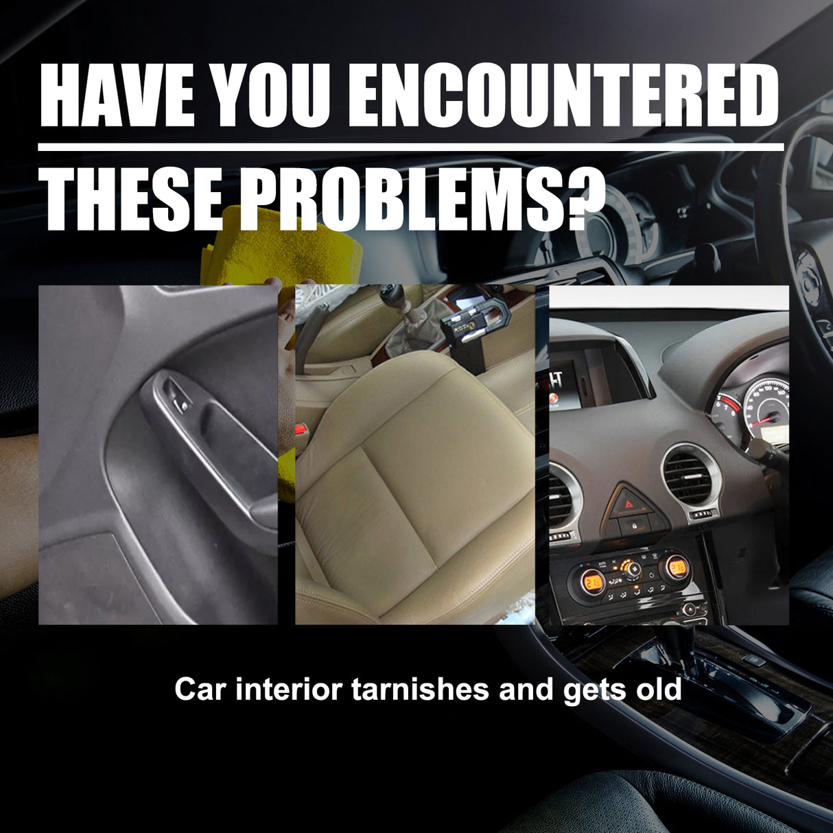 Car Interior Reconditioning Cleaner, Car Leather Cleaning Plastic Instrument Panel Decontamination Maintenance Agent - V.I.P Digital Presence