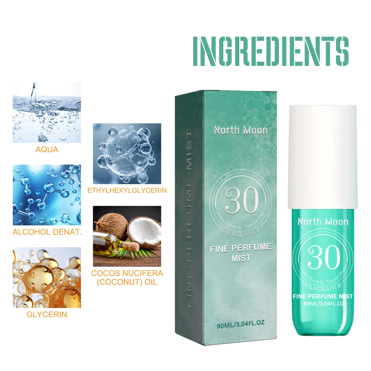 Perfume Spray Portable Natural Long-Lasting Fresh Light Fragrance Mild Niche Perfume - V.I.P Digital Presence