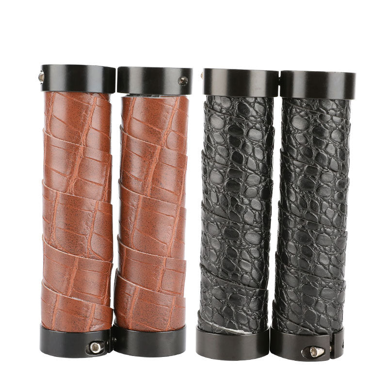 Bicycle Handlebar Cover Double-Sided Locking Grip Anti-Skid Wear-Resistant Texture Handlebar Cover Bicycle Accessories