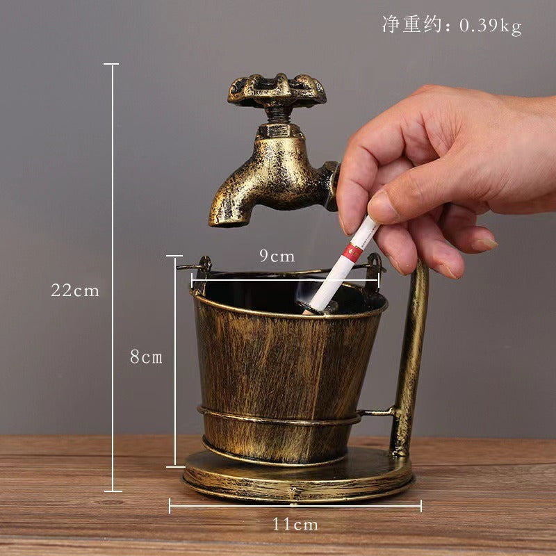 Retro creative home ashtray, large bar living room office KTV ornaments, personality trends, multi-function - V.I.P Digital Presence