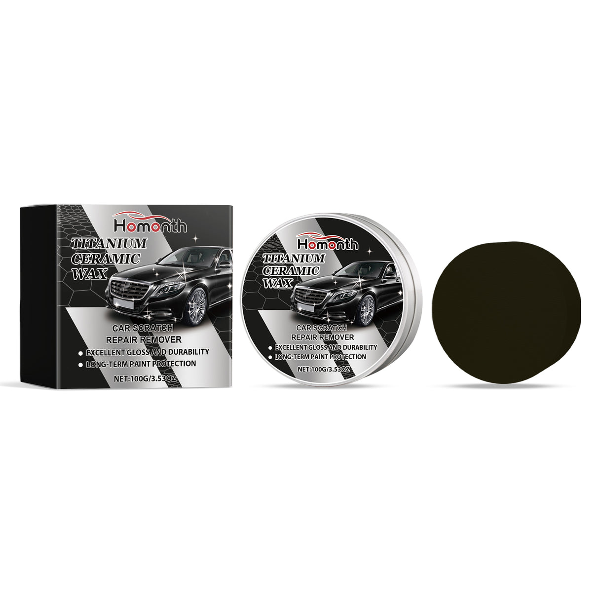 Car Care Polishing Cream Paint Scratch Repair Polishing Decontamination Reconditioning Care Cream - V.I.P Digital Presence