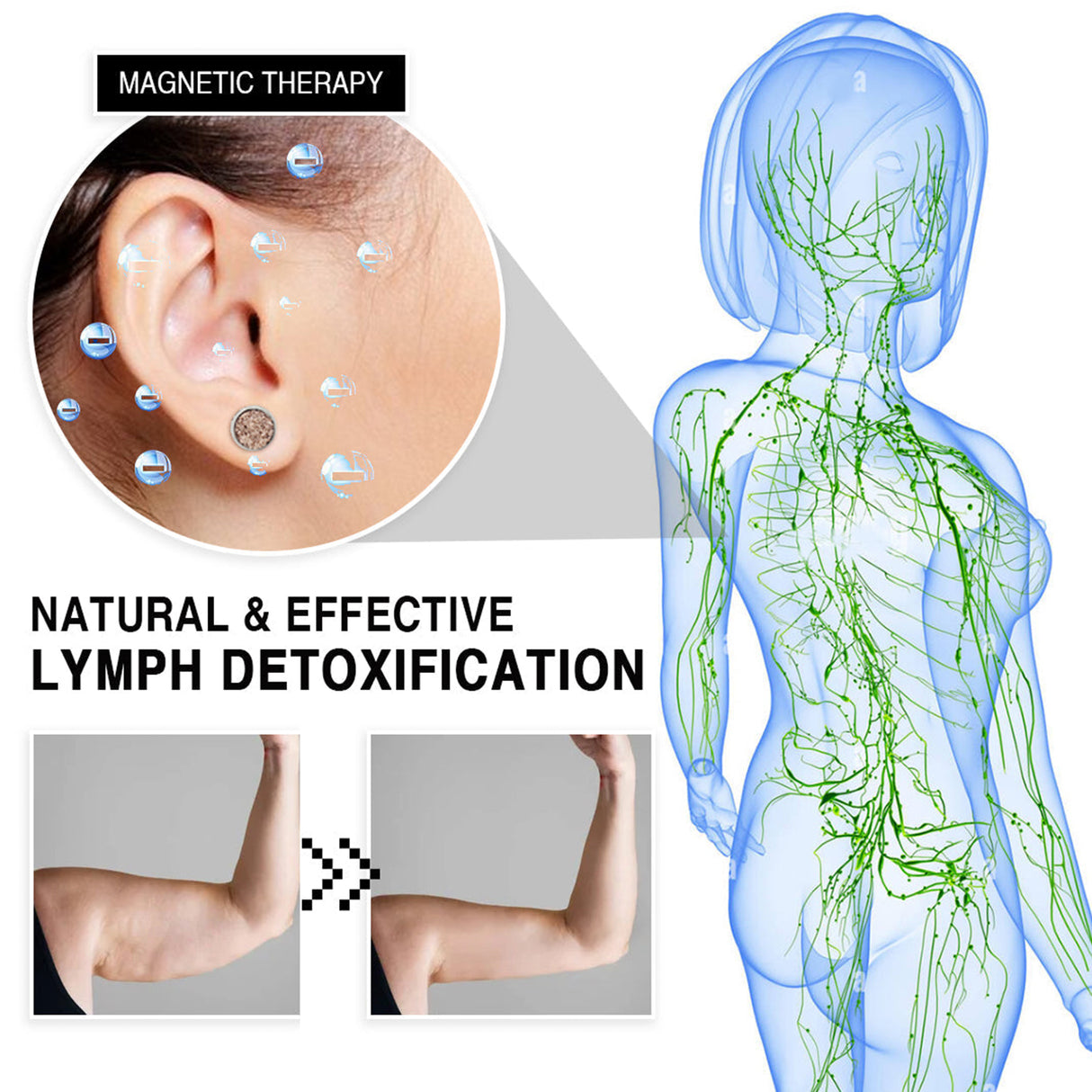 Magnetic Earrings, No Piercing Earrings Clear Jawline Lines To Create A Beautiful Figure - V.I.P Digital Presence