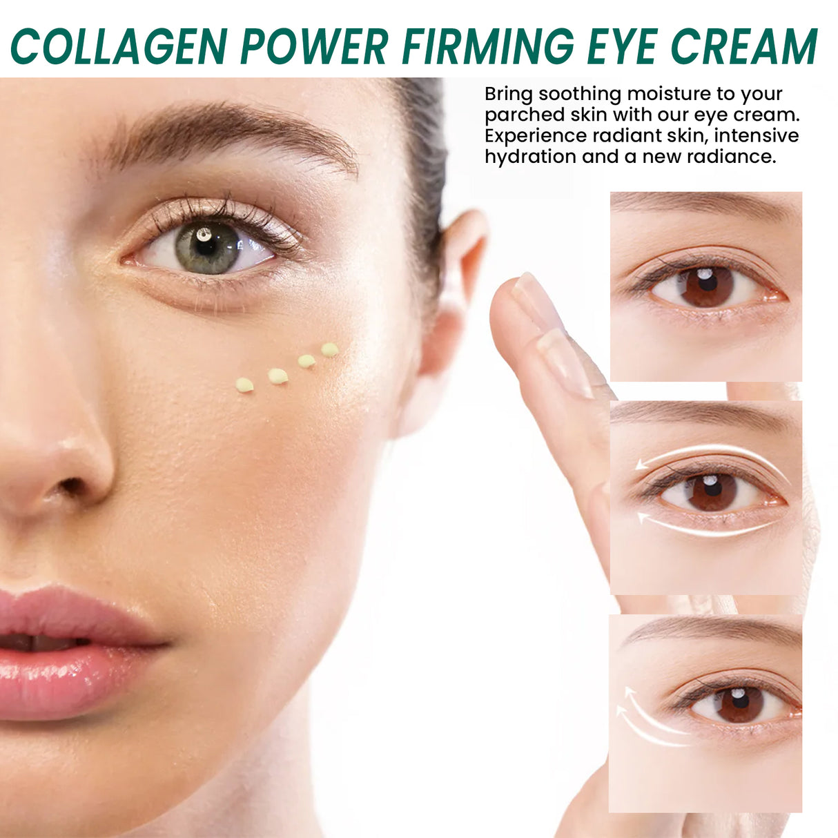 Collagen Firming Eye Cream, Lifts Moisturizes Reduces Fine Lines And Dark Circles Eye Cream - V.I.P Digital Presence