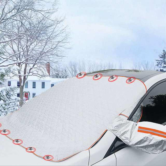 Car Snow Block Front Windshield Cover Anti-Frost Anti-Freeze Sunshade Shade Winter Snow Block Auto Supplies Sunshad - V.I.P Digital Presence