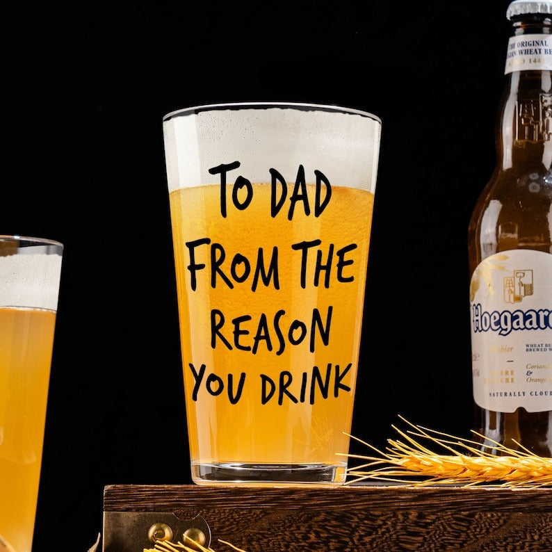 Round glass cup 16oz beer wheat cup body customized straight cup - V.I.P Digital Presence