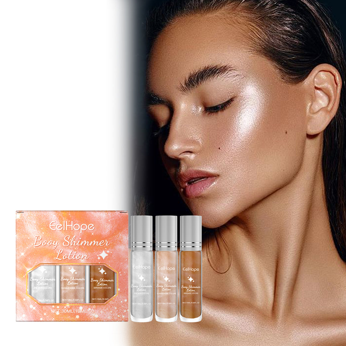 Face Highlight Oil Stick Set Party Ball Show Makeup Ball Liquid Fluorescent Highlight Oil - V.I.P Digital Presence