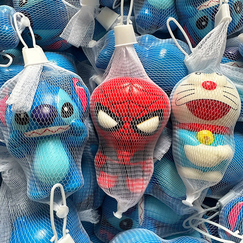 Netbag Egg Boy Party Pinch Music Stress Relief Toy Slow Rebound Ventilatory Artifact Cartoon Stress Relief Student Small Gift Item - V.I.P Digital Presence