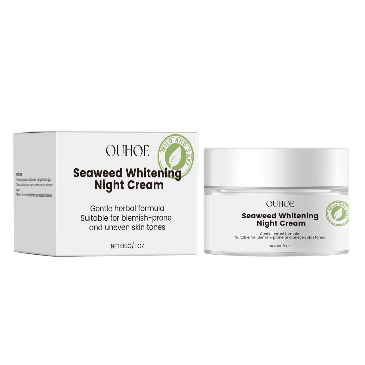 Seaweed Nourishing Night Cream, Nourishing And Moisturizing Facial Night Care Skin Moisturizing And Moisturizing Seaweed Night Cream - V.I.P Digital Presence