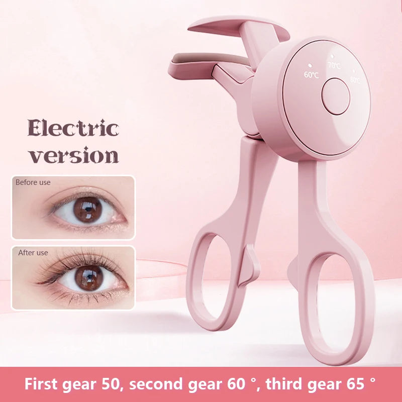 Electric Eyelash Curler Charging Model Fast Heating Portable Eye Lash Perm Shaping And Lasting Curling Thermal Eyelash Clip - V.I.P Digital Presence