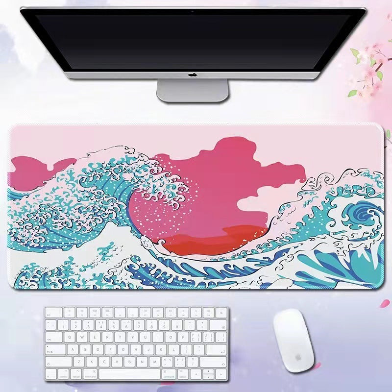 Wave mouse pad advertising game keyboard pad desk pad - V.I.P Digital Presence