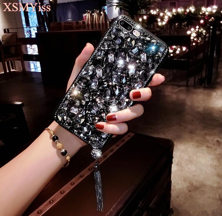 For Huawei P8 P9 P10 P20 Lite Plus Mate 7 8 9 10 Pro Luxury Glitter Back Cover Crystal Bling Diamond rhinestone Phone case - V.I.P Digital Presence