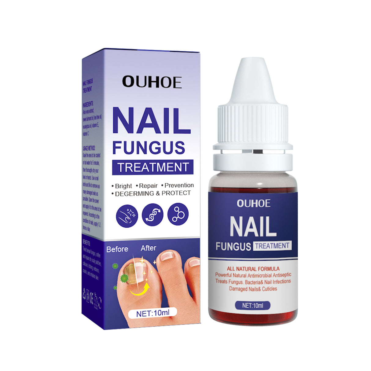 Nail Repair Lotion, Repair Thickening Nail Inlay Gray Nail Shine Soft Nail Care Solution - V.I.P Digital Presence