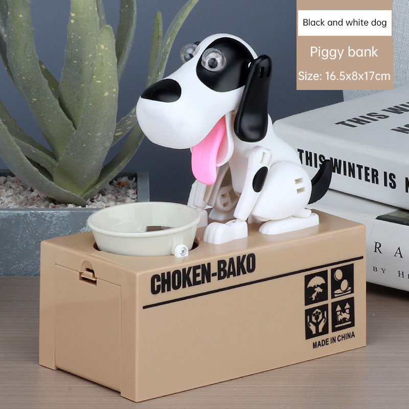 Automated Plastic Coin Bank in Panda/Cat Shape - Electronic Deposit, Savings for Kids, Great Gift - V.I.P Digital Presence