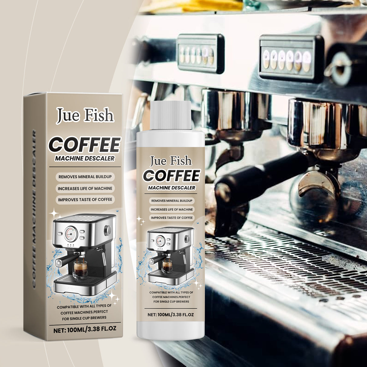 Coffee Machine Scale Remover, Coffee Machine Special Detergent Scale Stain Cleaning And Refurbishing Agent - V.I.P Digital Presence