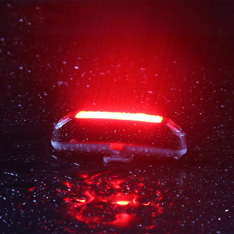 ROCKBROS Bicycle Light Bike Cycling Waterproof Taillight 30 LED Super Light With USB Rechargable Safety Night Riding Rear