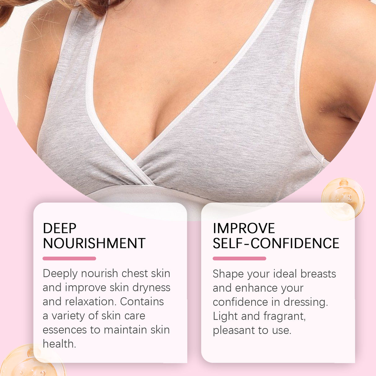 Breast Cream Breast Gentle Care Nourishing, Soft, Moisturizing And Elastic Skin Massage Care Cream - V.I.P Digital Presence