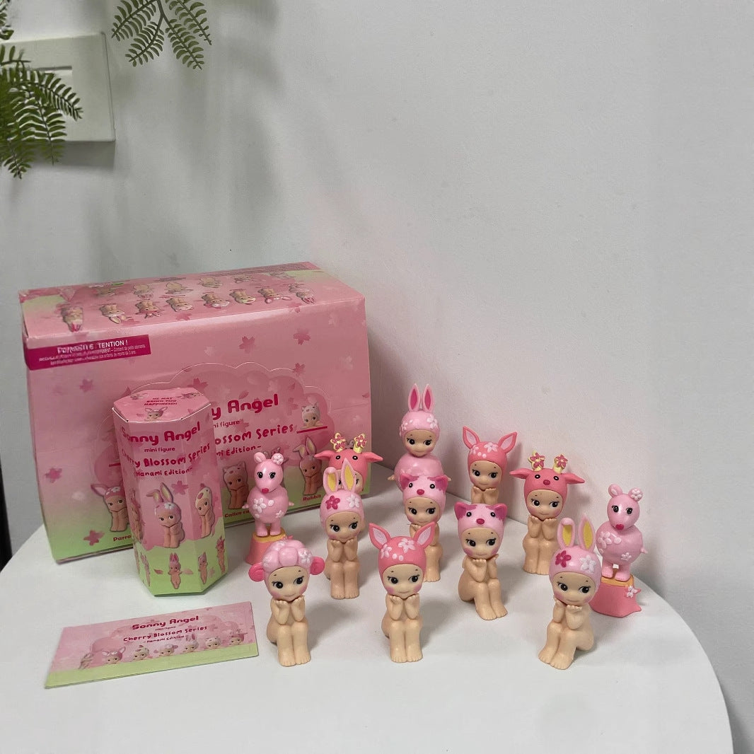 Party Angel Cheek Blind Box Car Ornament Mobile phone Decoration Handmade Anime Doll Finished End Box - V.I.P Digital Presence