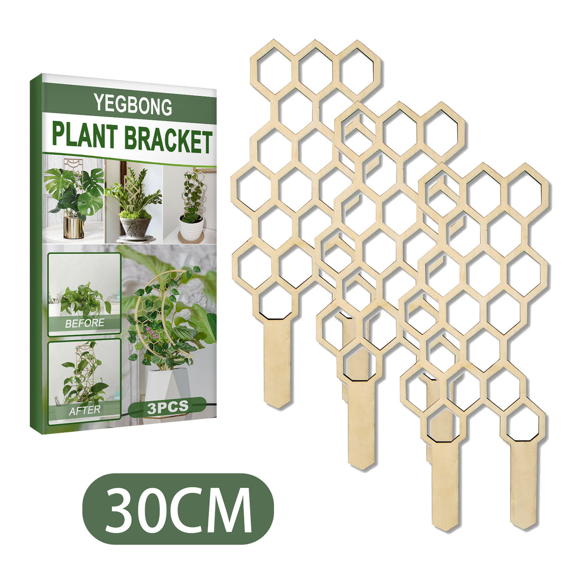 Garden Plant Trellis Home Wooden Pot Climbing Pergola Balcony Decoration Support Flower Arrangement Supports - V.I.P Digital Presence